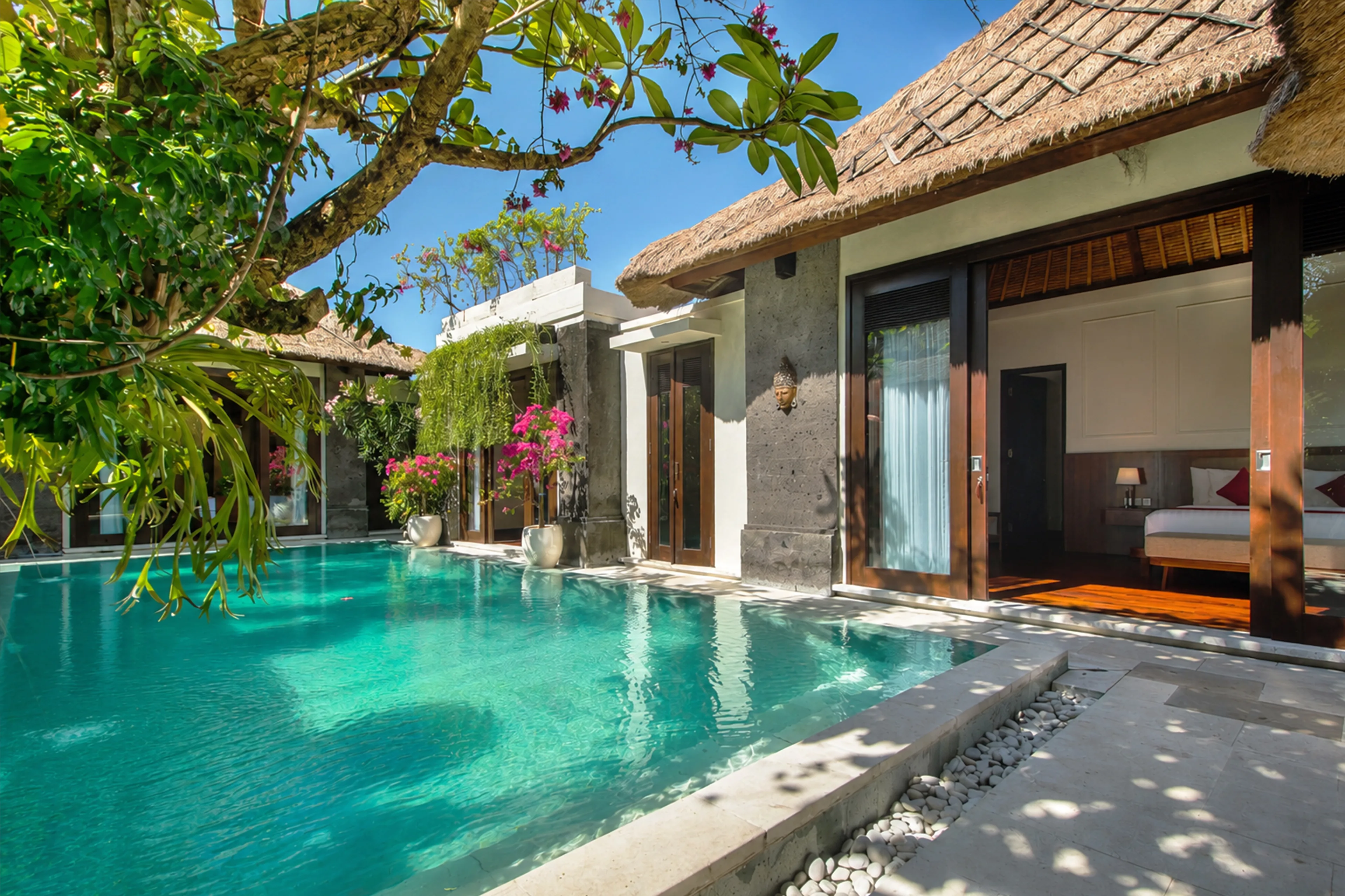 Four Bedroom Pool Villa private pool villa in Sanur Bali